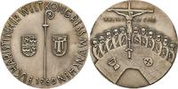 Deutschland - Silbermedaille (1960), unsigniert, auf d. Eucharistischen Weltkongreß in München -