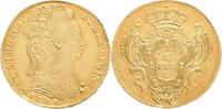Brazil 6400 Reis MARIA I. Rio de Janeiro and Bahia Embossed, Headdress Veil 2 type -
