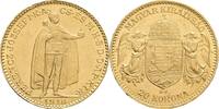 AUSTRIA-UNGARN 20 Corona K.B. 1910 Francis Joseph I. mint Kremnica XF+ 4750,00 EUR  Excl. 25,00 EUR Verzending