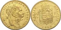 AUSTRIA-UNGARN 8forint/20francs FRANZ JOSEPH I. mint Kremnica -
