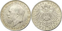 GERMANY BAVARIA 2 Mark D LUDWIG III. mint Munich -