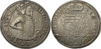 LANDGRAFSCHAFT OBERELSASS 1 Thaler LEOPOLD V. Landgraviate of Upper Alsace Cracked Die RR! -