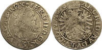 RDR Schleisen 3 Kreuzer FERDINAND II. mint WROCLAW without HR -
