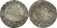 RDR BOHEMIA 3 Kreuzer FERDINAND II. mint Kuttenberg (Kutná Hora) mintmastr mark Star Mm S.Hölzl R! -