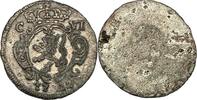 HOLY ROMAN EMPIRE BOHEMIA 1/2 Kreuzer CHARLES VI. mint Prague one-sided R! -