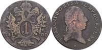 AUSTRIA EMPIRE 1 Kreuzer FRANCIS II. mint Smolnik Slovakia -