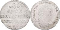 GERMANY POMMERN unter Swedisscher Besetzung 8 Gute Groschen, 1/3 Thaler 1760 OHK ADOPLH FREDERICK mint Stralsund VF