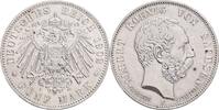GERMANY SACHSEN 5 Mark ALBERT I. to death mint Muldenhütten extraordinary specimen -