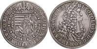 AUSTRIA EMPIRE 1 Thaler LEOPOLD I. mint Hall -