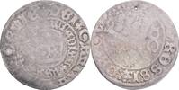 BOHEMIA 1 Prague groschen VLADISLAUS II. mint Kutná Hora, small hole R! -