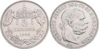 AUSTRIA-UNGARN 5 Korona K.B. Franz Joseph I. mint Kremnica -