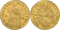 RDR HUNGARY 1 Ducat MARIA THERESIA mint Kremnica, without KD, var. ": M. THER. D. G. R. I. ": RR!! -