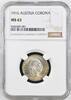 AUSTRIA-UNGARN 1 CORONA FRANZ JOSEPH I. mint Vienna -