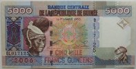 Guinea 5000 Francs 2006 1 8,00 EUR  plus 8,99 EUR verzending