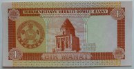 Turkmenistan 1 Manat -