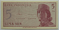Indonesien 5 Sen -