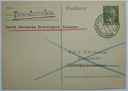 Deutsche Bes. 2. WK >U Ganzsache 5 Pf mit Gefälligkeitsstempel Rowno Deutsche Dienstpost Ukraine -