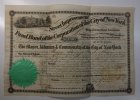 USA 1000 $ Street Improvment Fund Bond of the Corporation of the City of New York -
