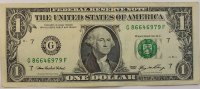 USA 1 $ Serie: G -
