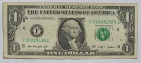 USA 1 $ Serie F -
