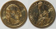 USA 1 $ James Madison 4. US Präsident 1809 - 1817 Foto beispielhaft -