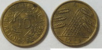 Weimar 10 Pf Kursmünze -