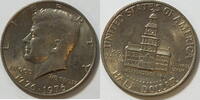 USA 1/2 $ John F. Kennedy Foto beispielhaft -