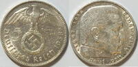 3. Reich 5 RM 1938 J ss 22,50 EUR  plus 14,49 EUR verzending