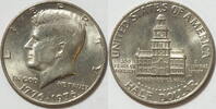 USA 1/2 $ John F. Kennedy Foto beispielhaft -