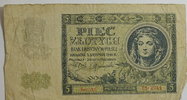 Polen 5 Zloty Rosenberg Nr. 396 -
