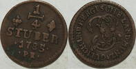 Berg 1/4 Stuber Karl Theodor 1742-1799 -