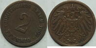 Kaiserreich 2 Pfennig 1907 A ss 1,00 EUR  plus 8,99 EUR verzending