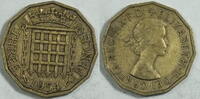 Grossbritannien 3 Pence -