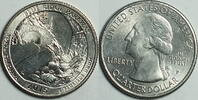USA 25 Cent North Carolina Blue Ridge Parkway -