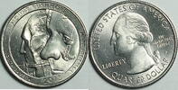 USA 25 Cent South Dakota Mount Rushmore -
