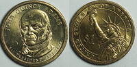 USA 1 $ John Quincy Adams 6. Präsident 1825 - 29 Foto beispielhaft -