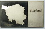 BRD 47,5 Gramm Saarland Silber Motivbarren .925 Silber 47,5 Gramm -