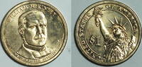 USA 1 $ William McKinley 25. Präsident 1897 - 1901 Bild beispielhaft -