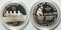 USA 1 $ 1996 Olympische Atlanta 1996  Rudern PP gekapselt mit MDM Zertif... 85,00 EUR  Excl. 14,49 EUR Verzending