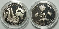 Malediven 250 Rufiyao Olympische Spiele Atlanta 1996 Segeln -