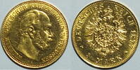5 Mark 1877 A Nachprägung Preußen Wilhelm I. ss