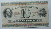 Dänemark 10 Kronen World Paper Money 44 Serie C 9 -