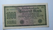 Deutschland 1000 Mark World Paper Money 76 e, WZ Mäder -
