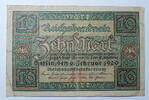 Deutschland 10 Mark World Paper Money 87 a -