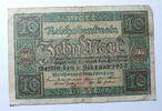 Deutschland 10 Mark World Paper Money 87 a -