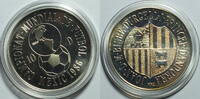 Andorra 10 Dinar Fußball WM 1986 Mexico -
