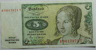 Deutschland 5 DM 1980 gebraucht aus dem Umlauf 9,00 EUR  Excl. 14,49 EUR Verzending