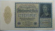 Kaiserreich 10.000 Mark Rosenberg Nr. 69 b , Reichsdruck, KN: 8 - stellig -