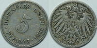 Kaiserreich 5 Pfennig 1894 A ss 1,00 EUR  plus 8,99 EUR verzending