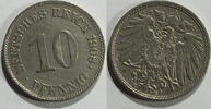 Kaiserreich Deutsches Reich 10 Pfennig -